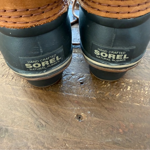 Sorel Winter Fancy Lace Duck Boot II Sz 6 - Picture 4 of 7